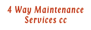 4 Way Maintenance Services CC