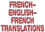 French-English-French Translations